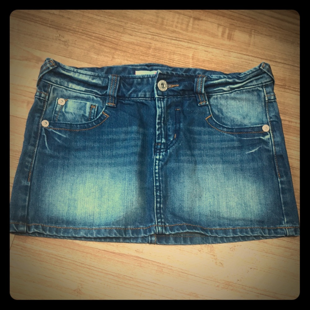 Tally Weijl Mini Blue Jean Skirt sz S/8